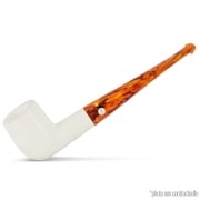 Pipe Ecume de Mer Art et Volutes Lisse Droite 126