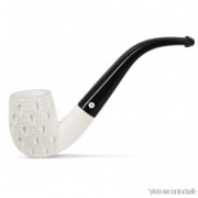 Pipe Ecume de Mer Art et Volutes Ajour�e Courb�e 108