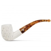 Pipe Ecume de Mer Art et Volutes Ajoure Courbe Modle 23
