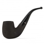 Pipe de Cogolin Courbe Sable Brune Fonce