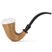 Pipe Calabash Ecume de mer et Courge
