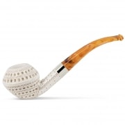 Pipe Ecume de Mer Ajoure Courbe Istanbul