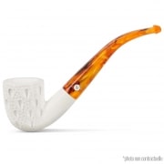 Pipe Ecume de Mer Art et Volutes courb�e Anatolie