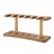Porte Pipe en bois Clair 6 pipes