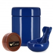 Pack Fumeur de Pipe Cramique Bleu