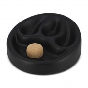 Cendrier Cramique Chacom Noir mat