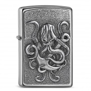 Zippo argent Octopus