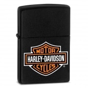 Zippo Harley Davidson Logo Noir