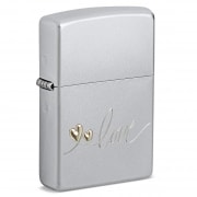Zippo Heart two tone