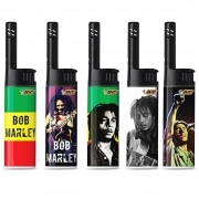 Photo #2 de 20 Briquets Allume Gaz Bic Bob Marley