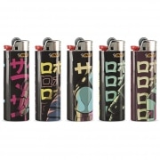 Photo #2 de 5 Briquets Bic Maxi  pierre Cyber Animal