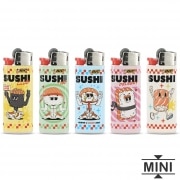 Photo #2 de 5 Briquets Bic mini  pierre Sushi Love