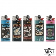 Photo #2 de 50 Briquets Bic mini � pierre Surf Retro