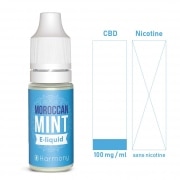 Photo #2 de CBD E liquide Moroccan Mint 100 mg