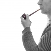 Photo #2 de Pipe Mastro Geppetto Lisse Marron Droite