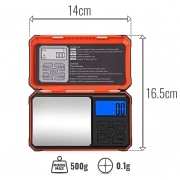 Photo #2 de Balance de pr�cision Num�rique Xtreme 500/0.1 g