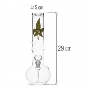 Photo #2 de Bang en Verre CannaHero 29 cm