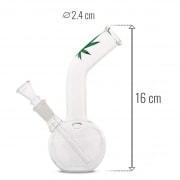 Photo #2 de Bang en Verre Feuille 16 cm