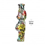 Photo #2 de Bang en Verre Ours Skull 19 cm