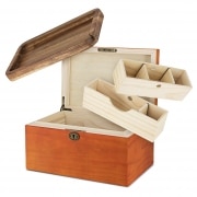 Photo #2 de Boite de rangement Rolling Supreme avec Plateau et accessoires taille L