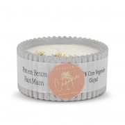 Photo #2 de Bougie anti tabac en pot frangipanier et jasmin