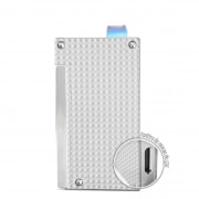 Photo #2 de Briquet Cigare Caseti Chrome Textur�