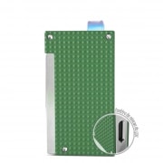 Photo #2 de Briquet Cigare Caseti Vert Textur� et chrome