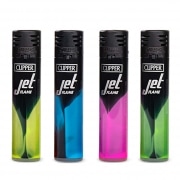 Photo #2 de Briquet Clipper Jet Flamme Color Paint x 4