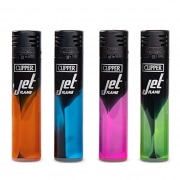 Photo #2 de Briquet Clipper Jet Flamme Color Paint x 48