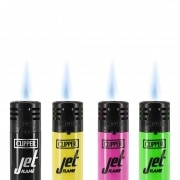 Photo #2 de Briquet Clipper Jet Flamme Couleur x 48