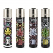Photo #2 de Briquet Clipper Mandalas CBD x 48