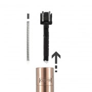 Photo #2 de Briquet Clipper Metal Rose Gold