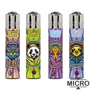Photo #2 de Briquet Clipper Micro Rave Animals x 48