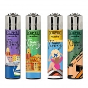 Photo #2 de Briquet Clipper Saint Tropez x 48