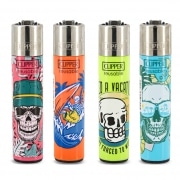 Photo #2 de Briquet Clipper Vacay Skulls x 48