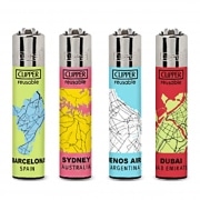 Photo #2 de Briquet Clipper World Maps mod�le-1 x 48