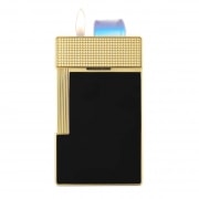 Photo #2 de Briquet de table S.T. Dupont Biggy Noir et Dor�