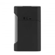 Photo #2 de Briquet Elie Bleu Plano Noir Mat et Gun