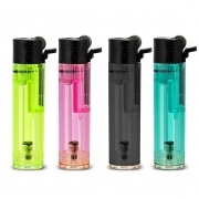 Photo #2 de Briquet jetable color� transparent x 4