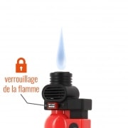 Photo #2 de Briquet PRINCE pocket torche rouge