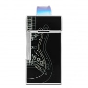 Photo #2 de Briquet S.T. Dupont Biggy Fender Noir et Chrome