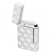 Photo #2 de Briquet S.T. Dupont Initial Cube Argent
