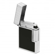 Photo #2 de Briquet S.T. Dupont Ligne 1 Noir et Chrome
