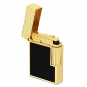 Photo #2 de Briquet S.T. Dupont Ligne 1 Noir et Or