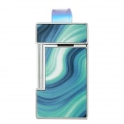 Photo #2 de Briquet S.T. Dupont Slimmy G�ode bleu et chrome