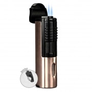 Photo #2 de Briquet Tempte 3 Flammes Rose Gold