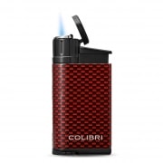 Photo #2 de Briquet Temp�te Colibri Evo Carbone Rouge