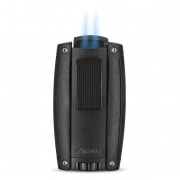 Photo #2 de Briquet Tempte Turismo Double Flamme Noir Mat