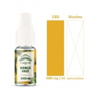 Photo #2 de CBD E liquide Greeneo Mango Haze 1000mg