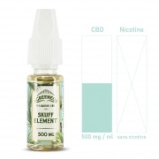 Photo #2 de CBD E-liquide Greeneo Skuff Element 500 mg
